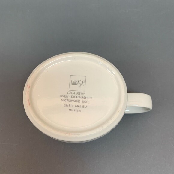 Mikasa Malibu CN111 Creamer Cera Stone Oven Dishwasher Safe Multicolor - Picture 6 of 7